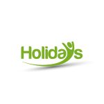 Holidays Travel Logo Template Design.